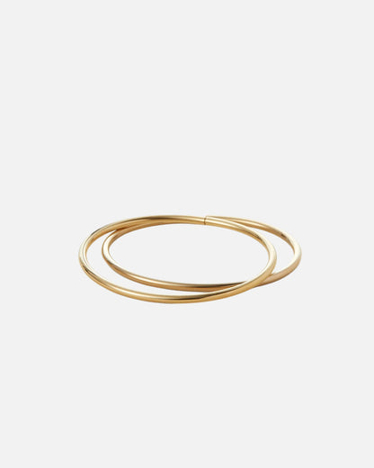 DANE BANGLE 2 PC SET - GOLD
