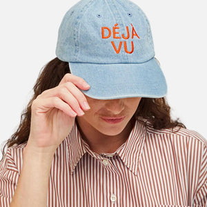 DEJA VU BASEBALL HAT - BLUE DENIM