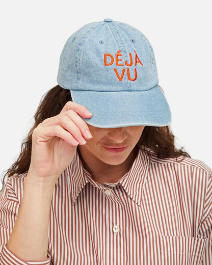 DEJA VU BASEBALL HAT - BLUE DENIM