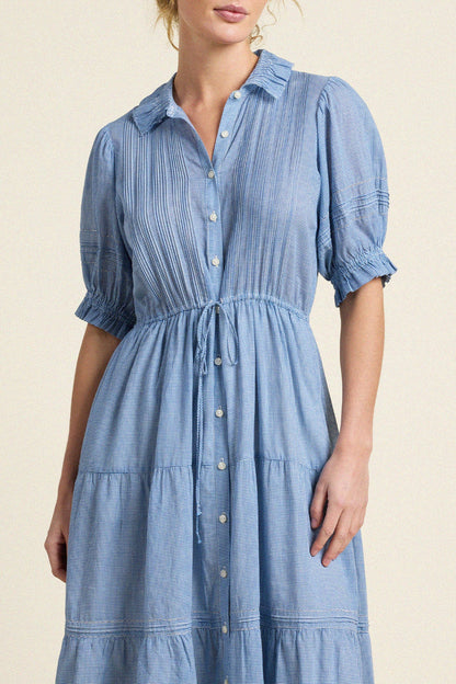 ELODIE DRESS - SEABROOK GINGHAM
