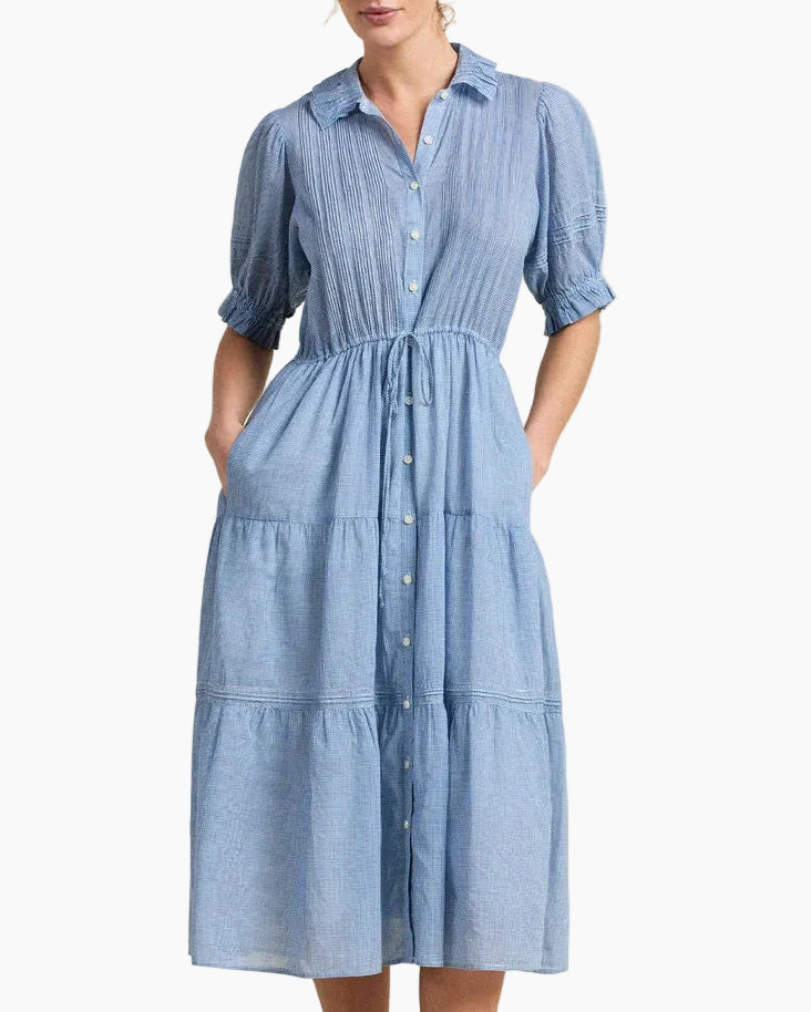 ELODIE DRESS - SEABROOK GINGHAM