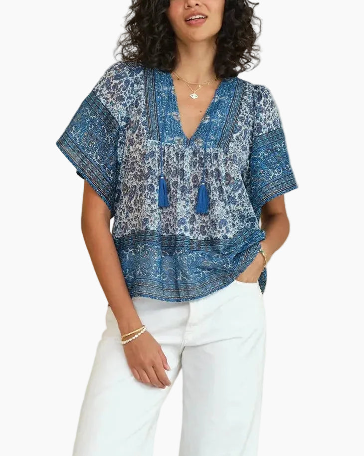 ESTI PRINT S/S TOP