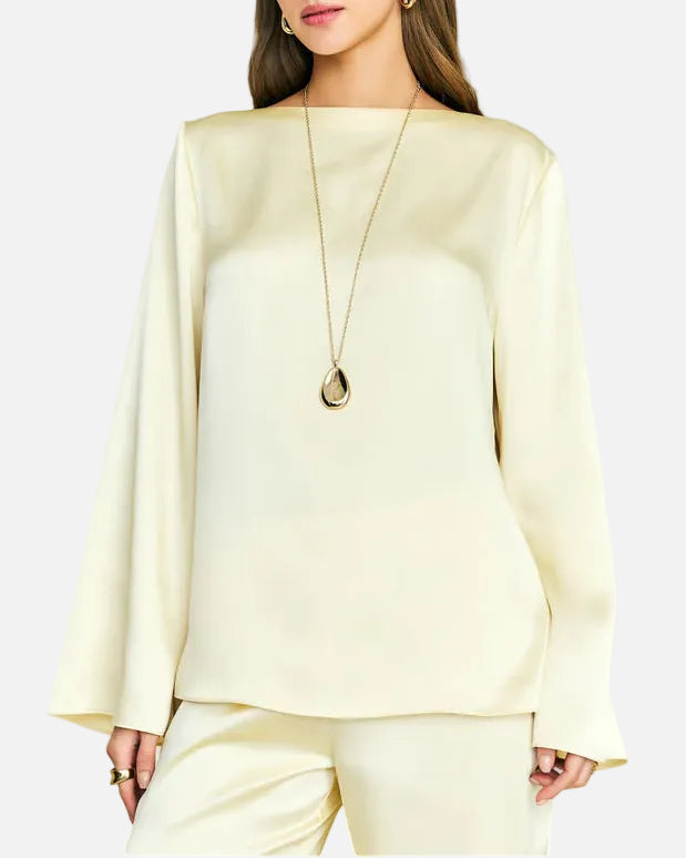 BLAINE BLOUSE -  BUTTER