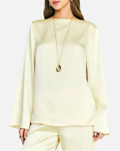BLAINE BLOUSE -  BUTTER