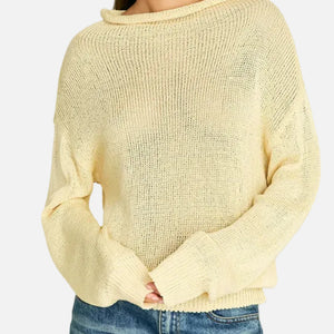 ORO KNIT SWEATER - BUTTER