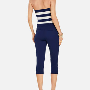 DANIE TANK - NAVY/EGGSHELL