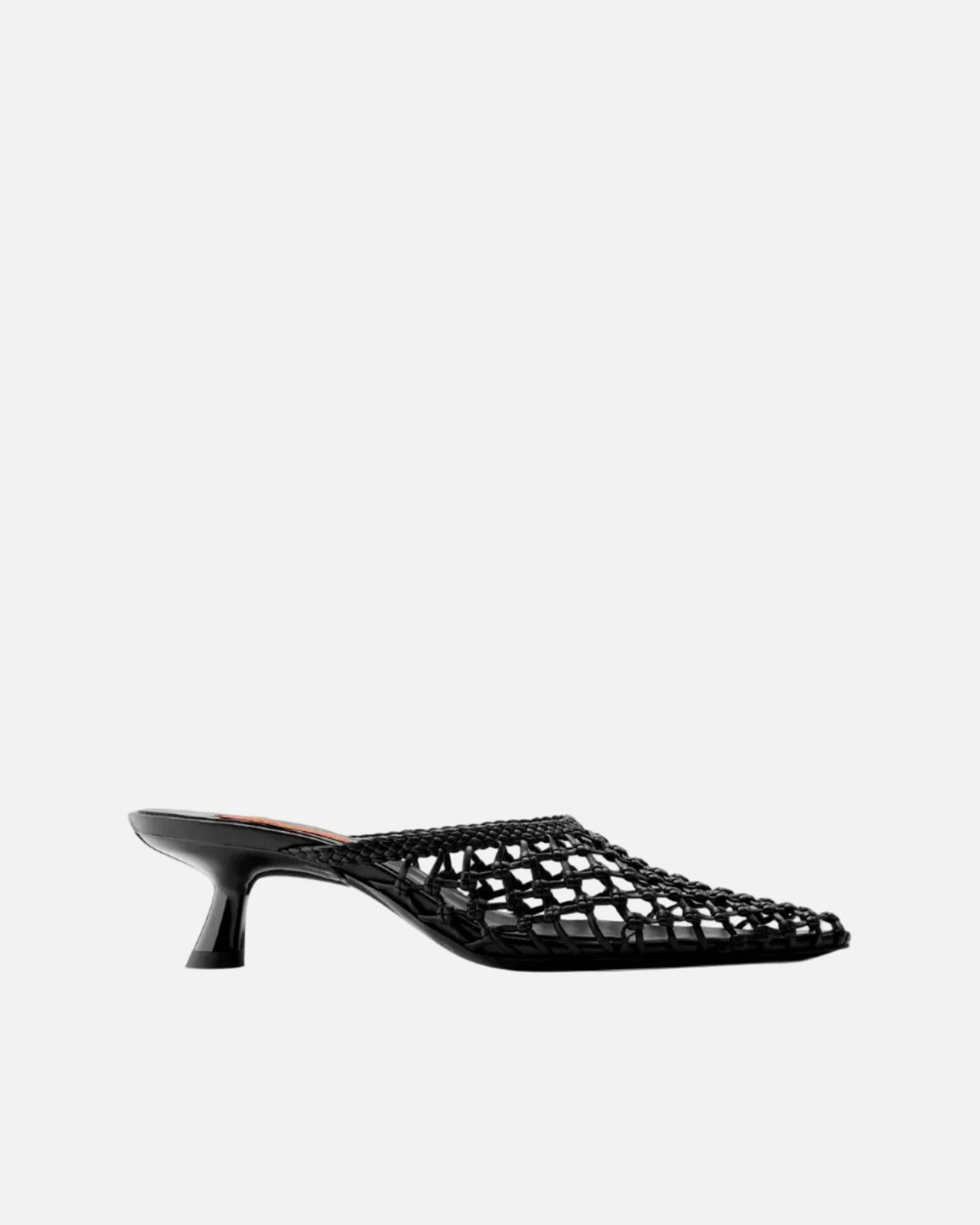 KNOTTED GALA MULE - BLACK