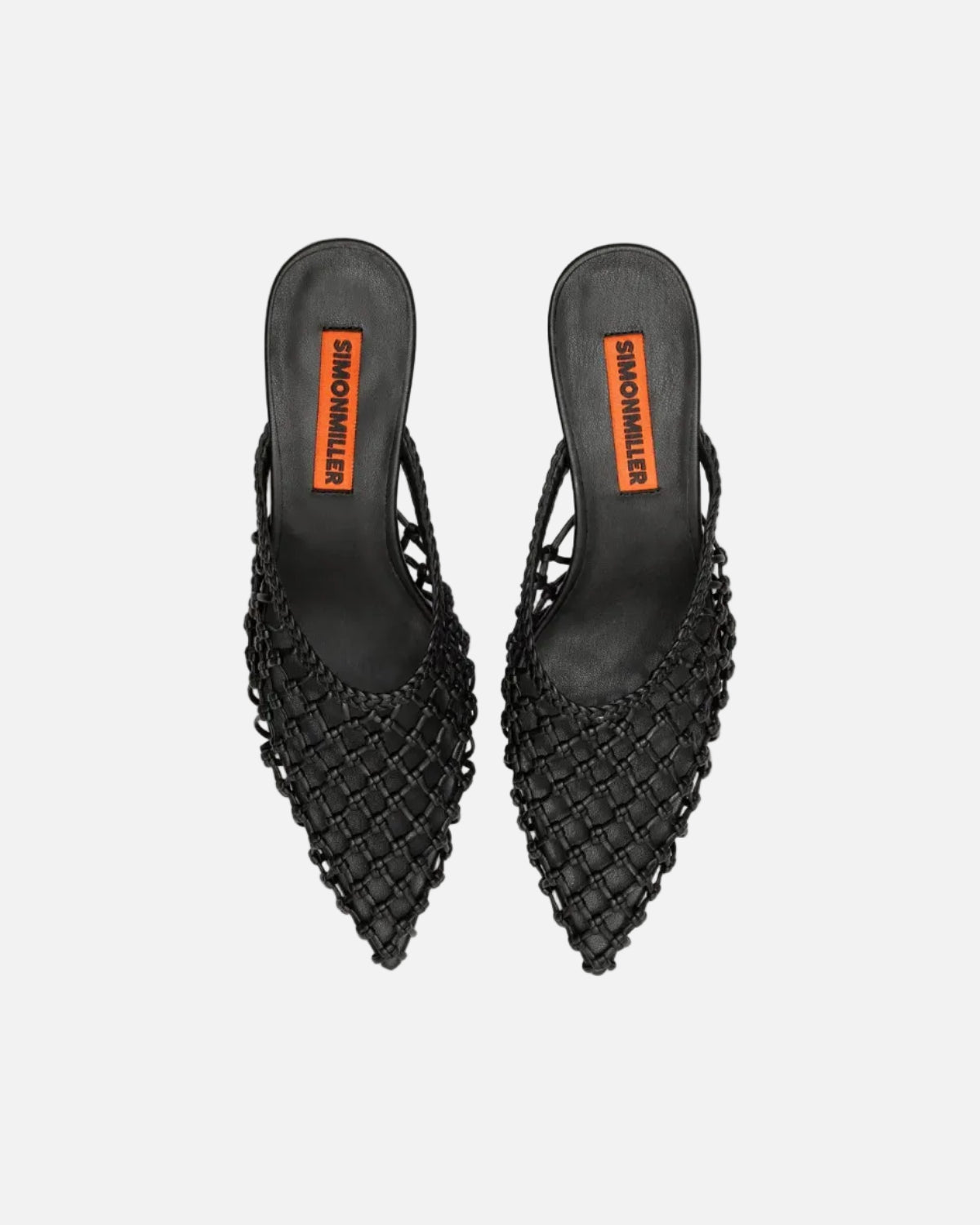 KNOTTED GALA MULE - BLACK