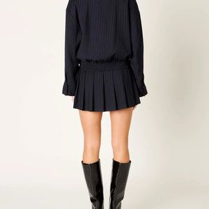 FENNEL SKIRT - NAVY