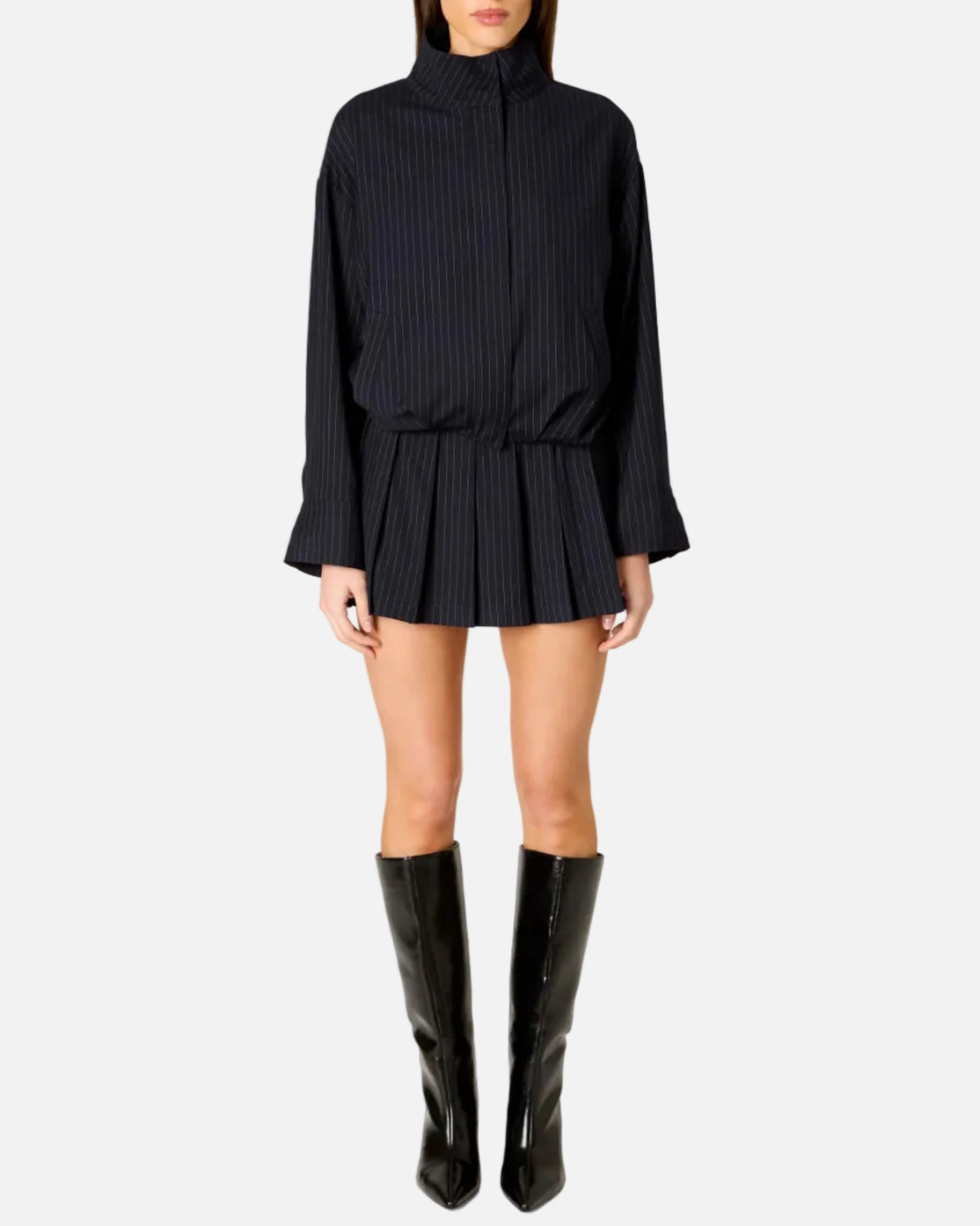 FENNEL SKIRT - NAVY