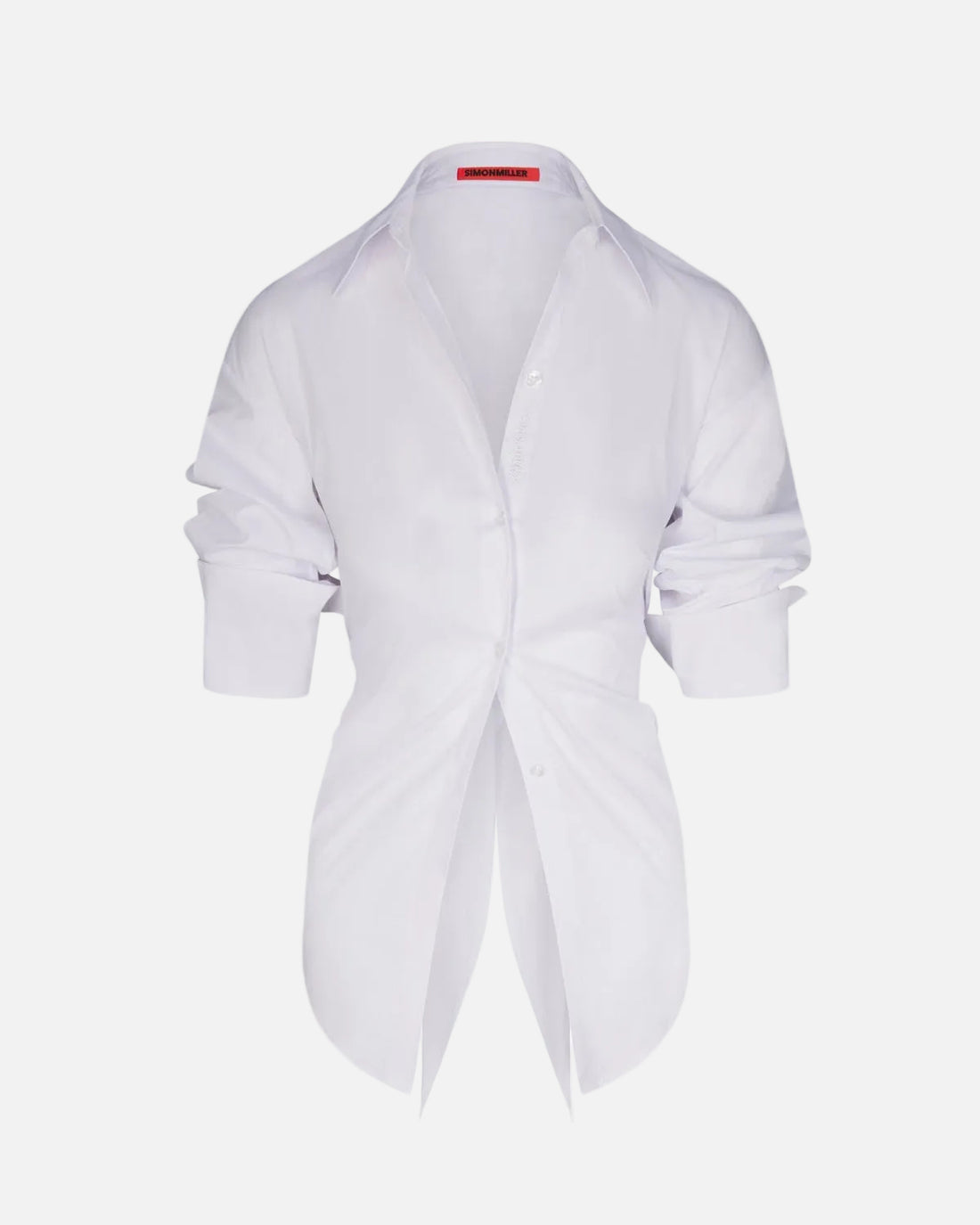 LOCH POPLIN BUTTON UP - MACADAMIA