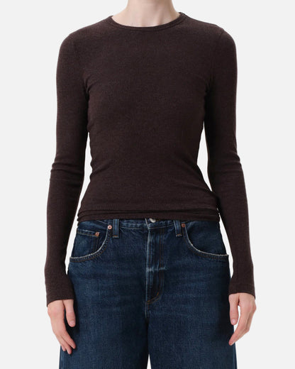 DELPHI SLIM TEE - ROOT