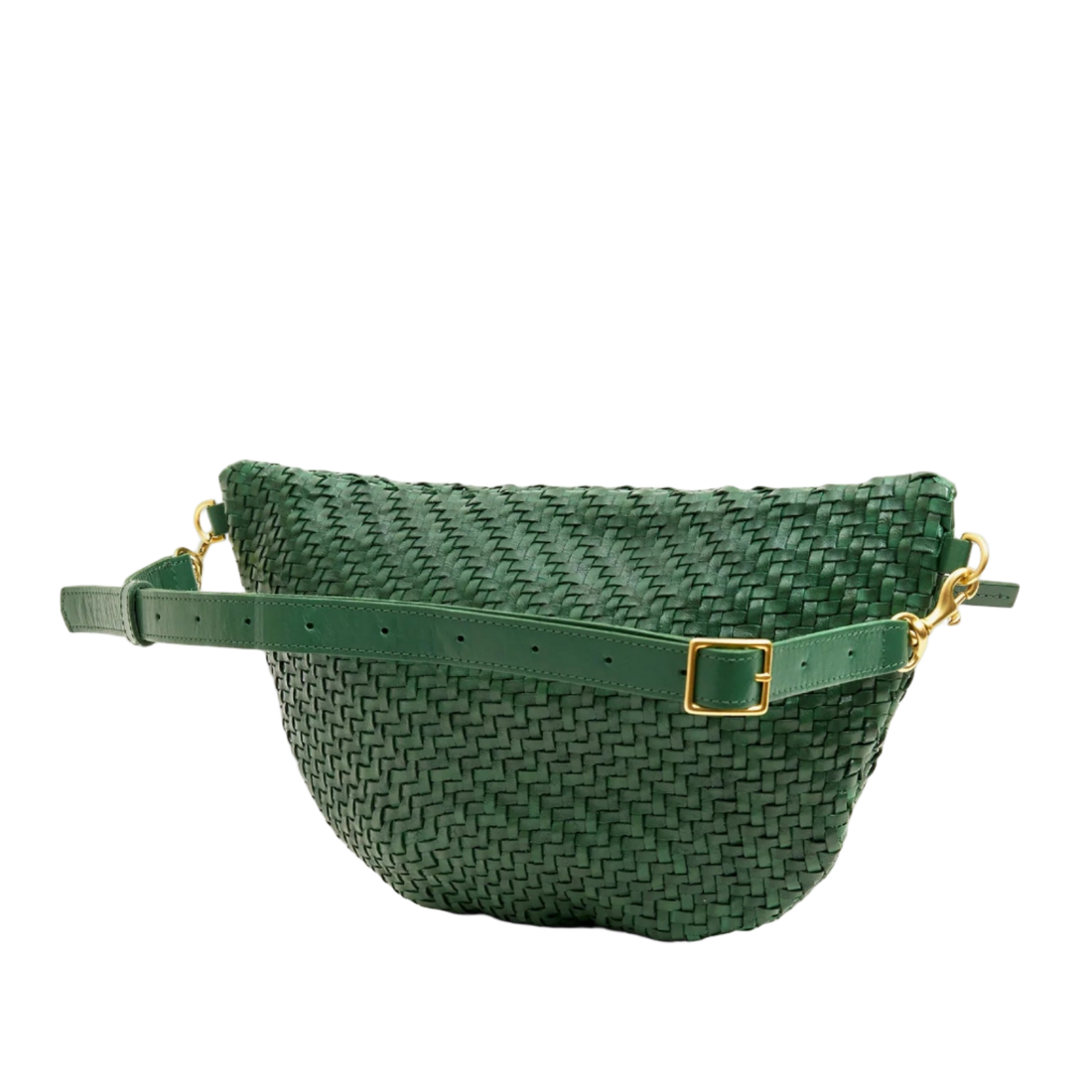 GRANDE FANNY - EVERGREEN WOVEN ZIG-ZAG
