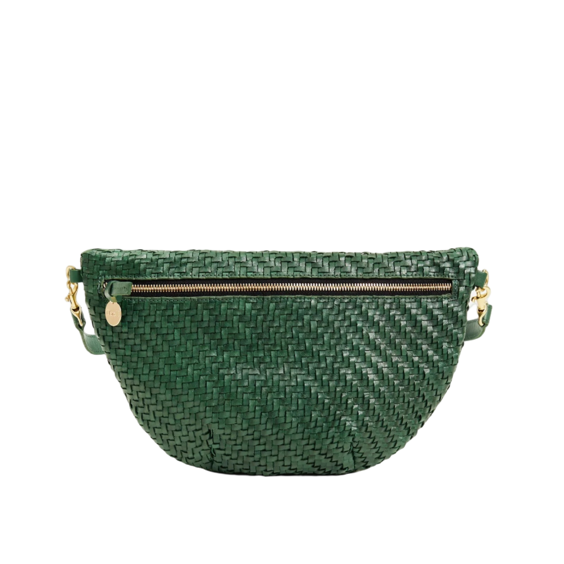 GRANDE FANNY - EVERGREEN WOVEN ZIG-ZAG
