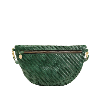 GRANDE FANNY - EVERGREEN WOVEN ZIG-ZAG