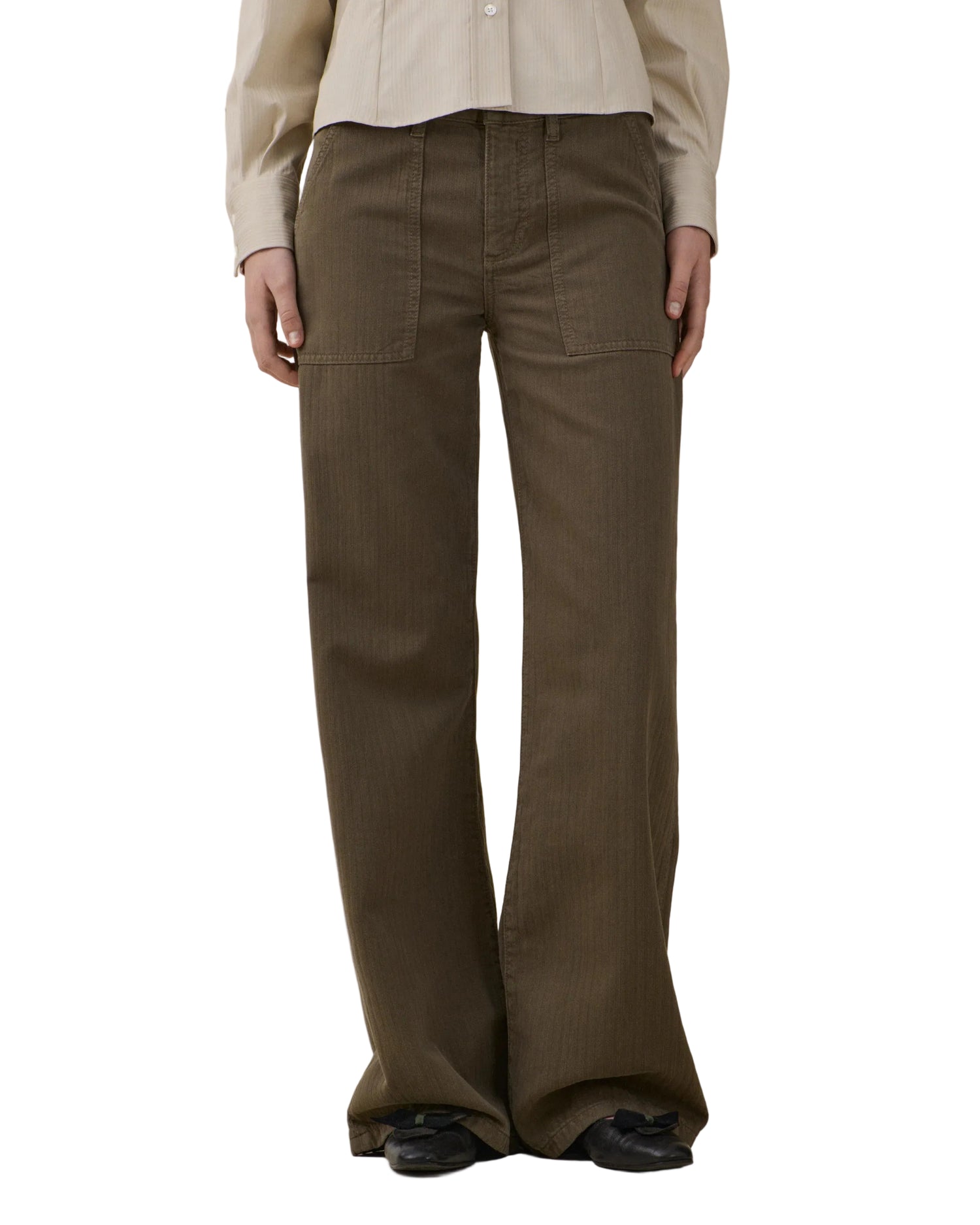GUELL - CHEVRON KHAKI GREEN