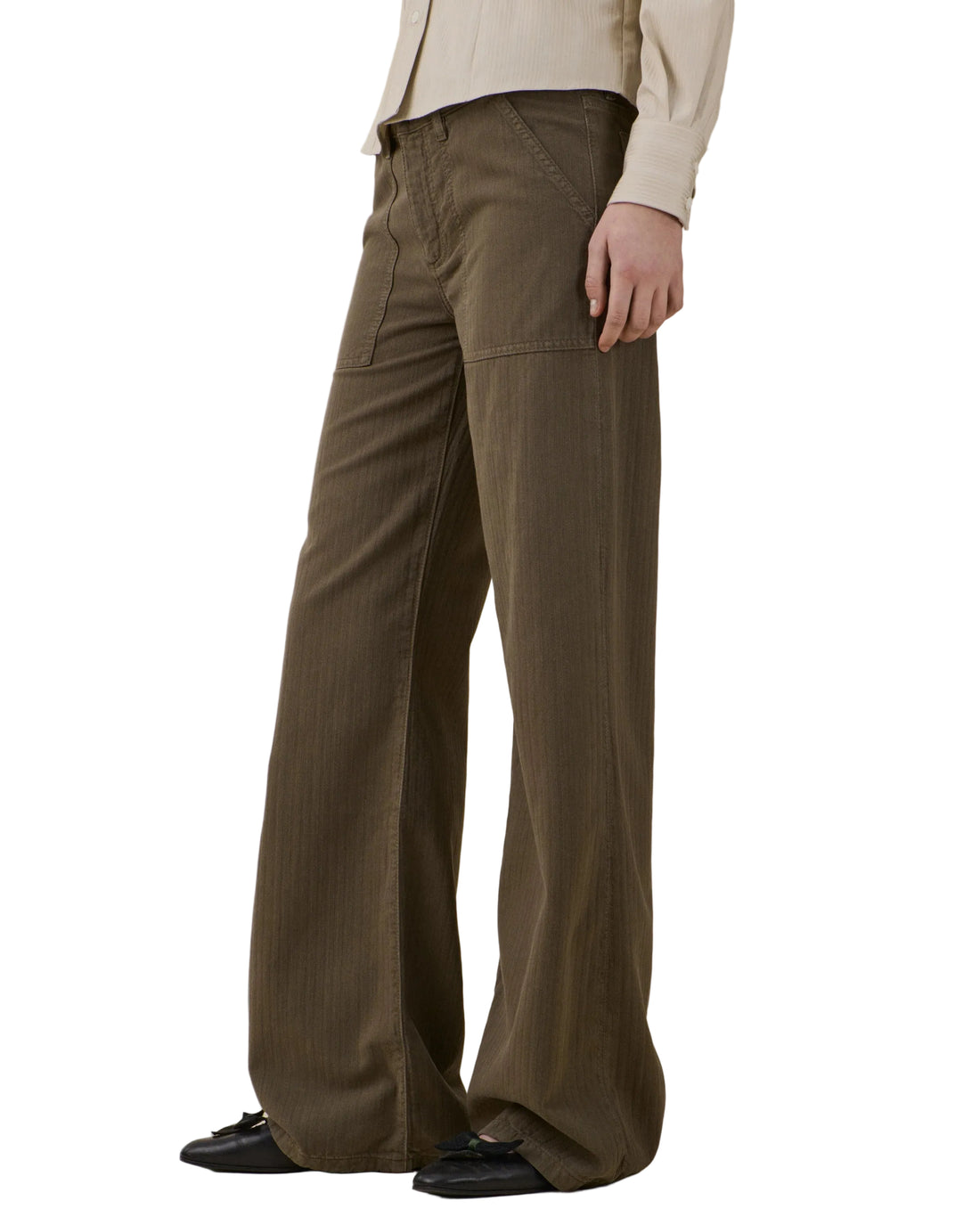 GUELL - CHEVRON KHAKI GREEN