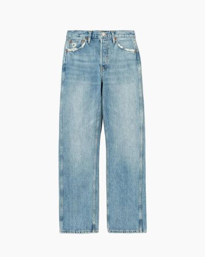 HIGH RISE LOOSE - WORN BLUE