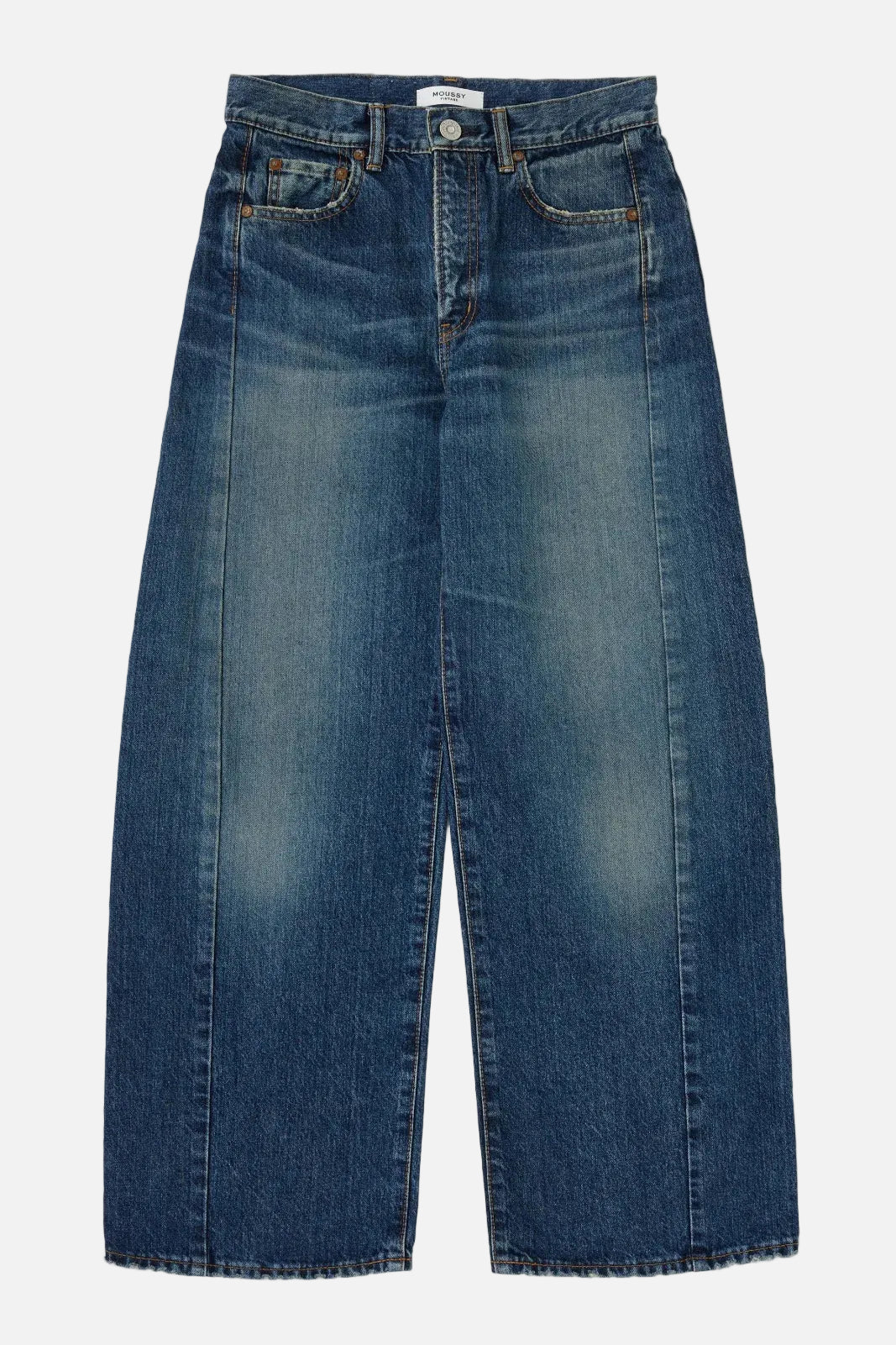 HARLEM SIDE LINE COCOON JEAN - DARK BLUE
