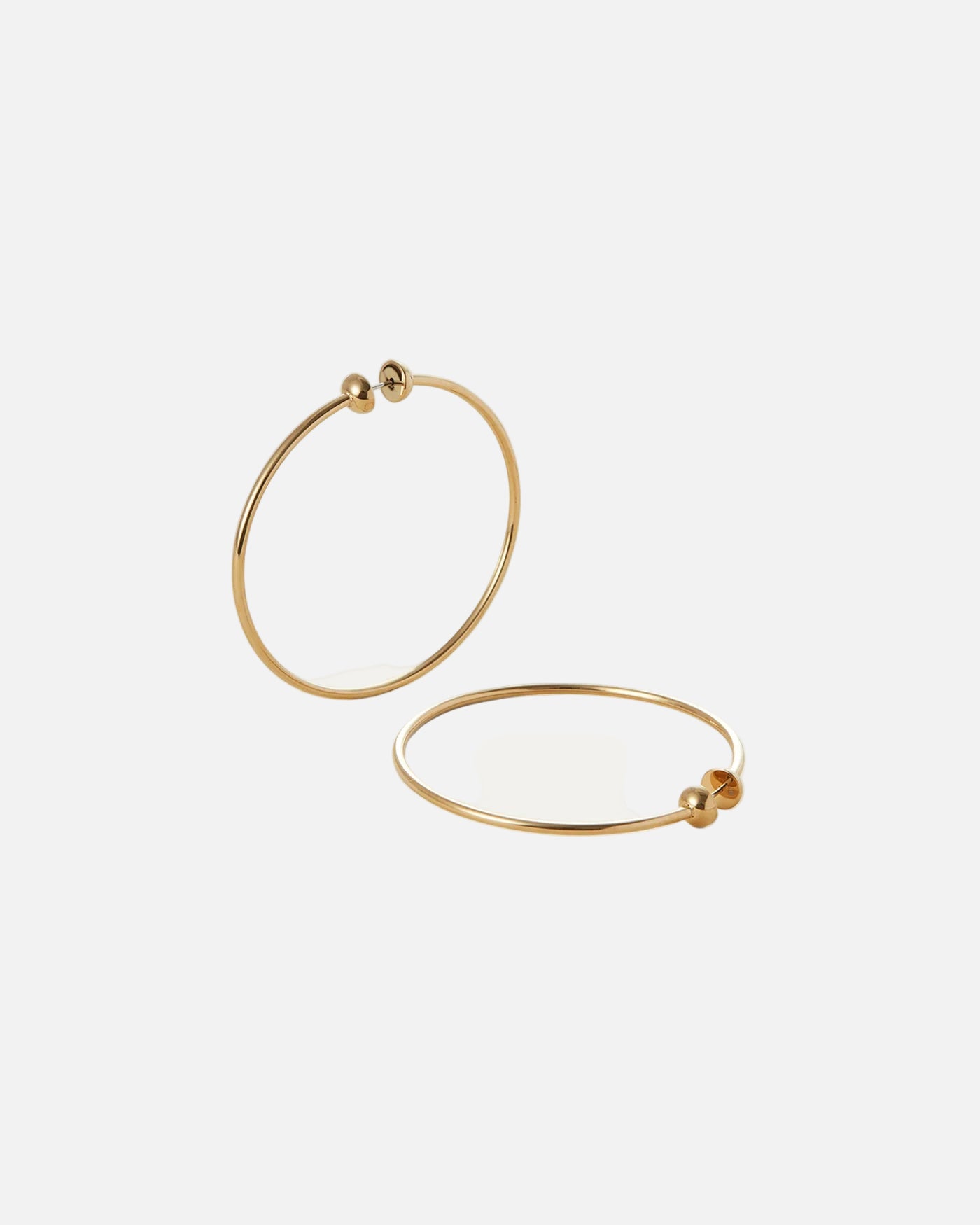 ICON HOOPS MEDIUM - GOLD