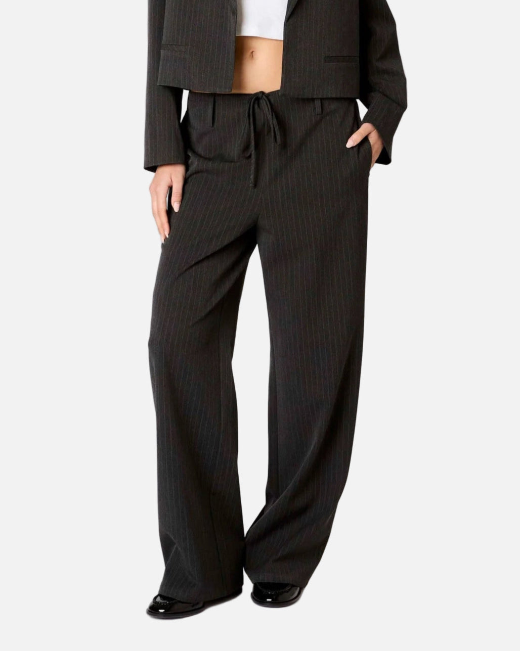 THALIA PANT - CHARCOAL