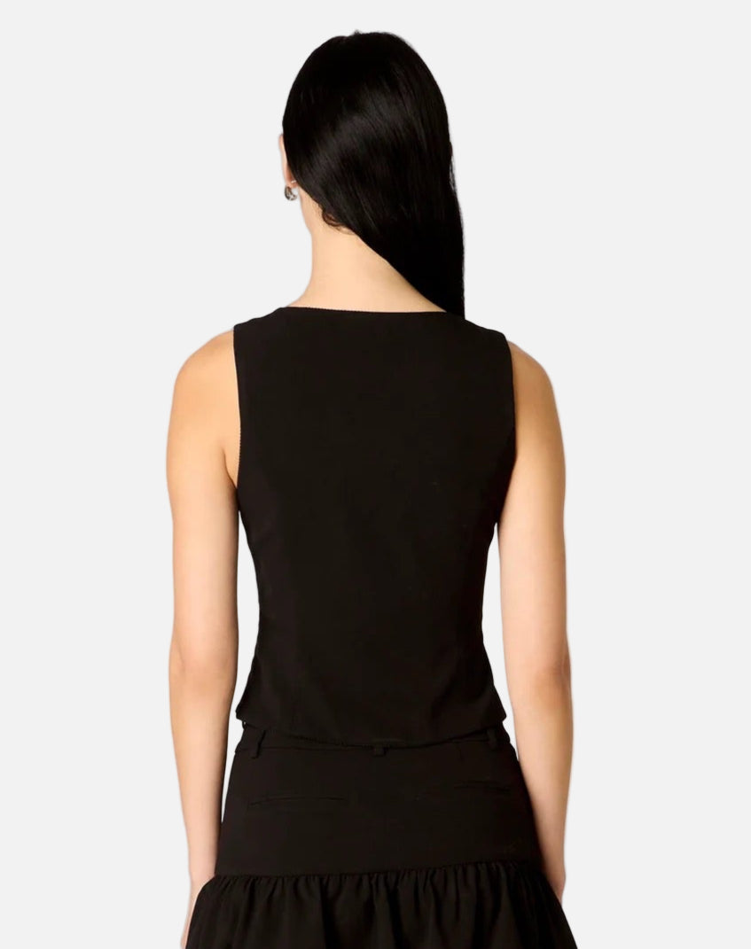 ANOUK TOP - BLACK