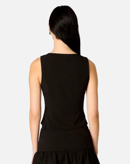 ANOUK TOP - BLACK