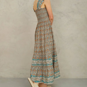 JACI PRINT MAXI DRESS - MULTI