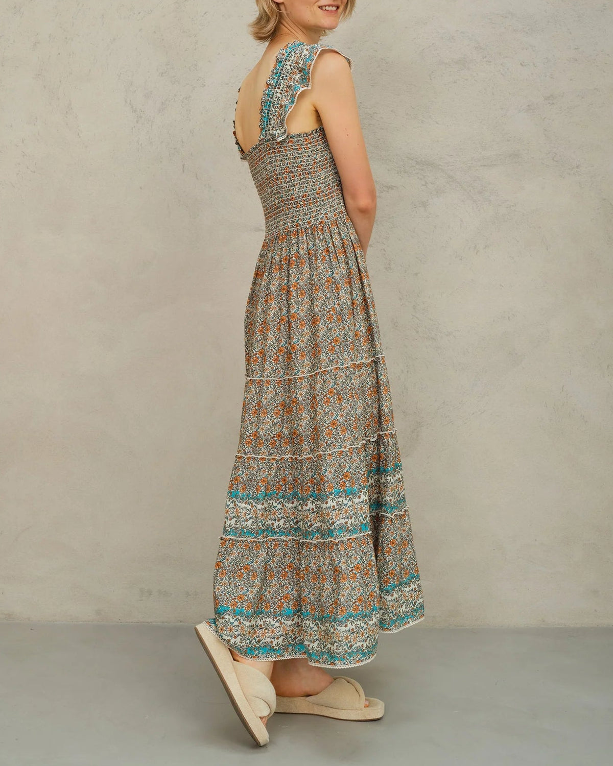 JACI PRINT MAXI DRESS - MULTI