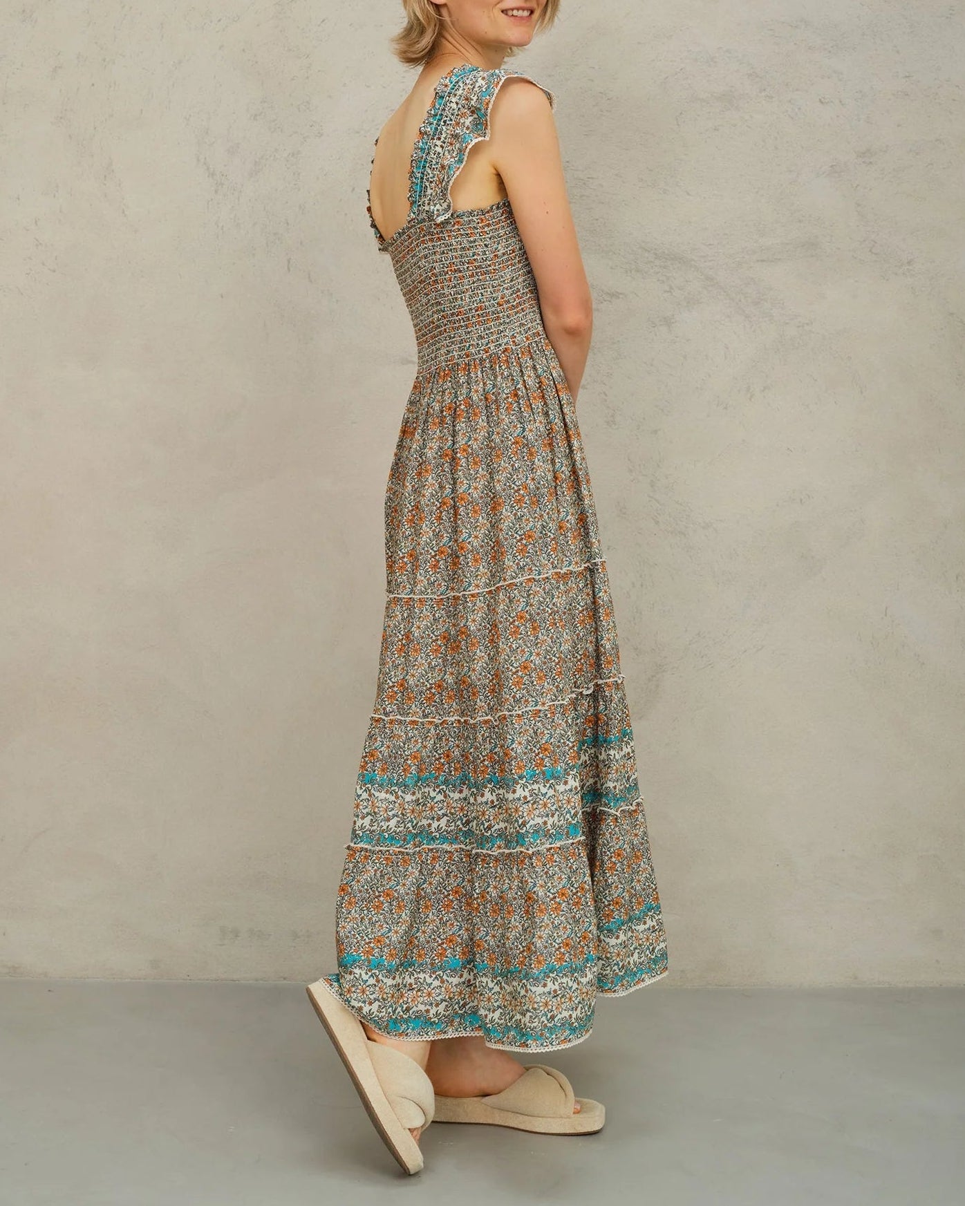JACI PRINT MAXI DRESS - MULTI