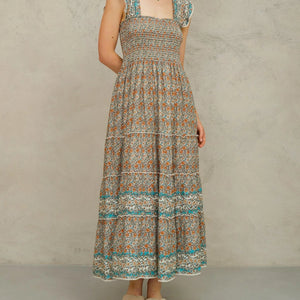 JACI PRINT MAXI DRESS - MULTI