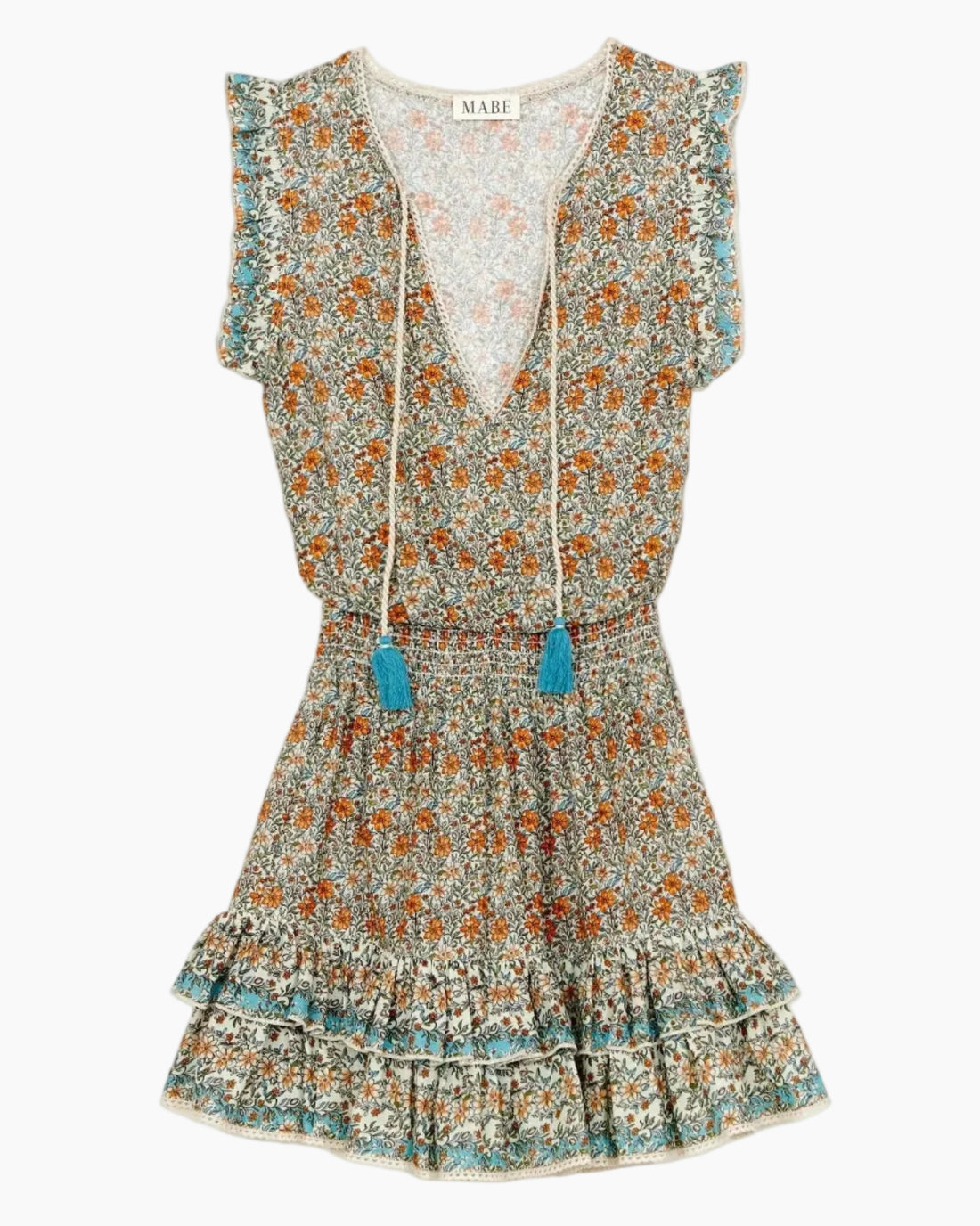 JACI PRINT SHORT DRESS - MULTI