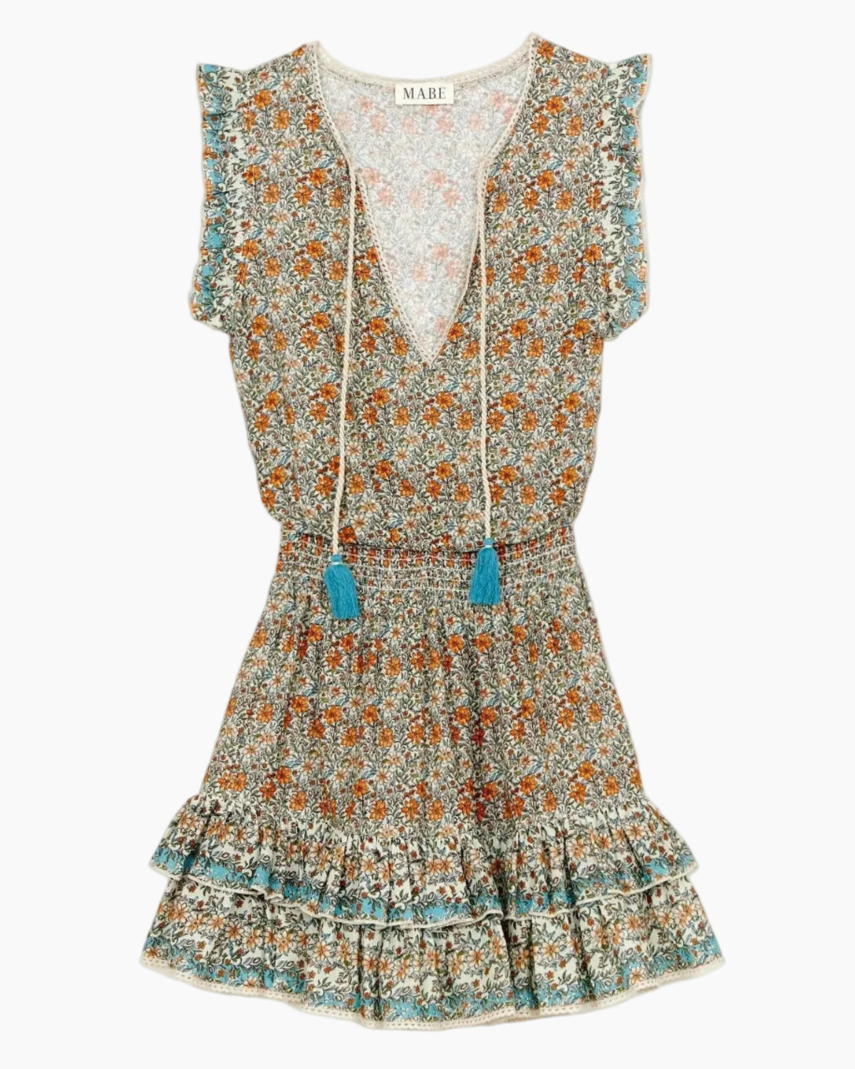 JACI PRINT SHORT DRESS - MULTI