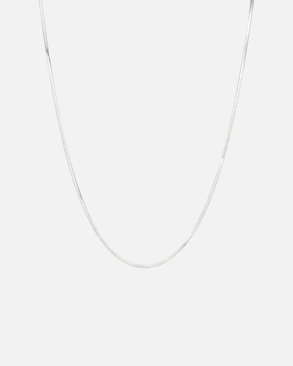 ZEINA SLIM CHAIN - SILVER