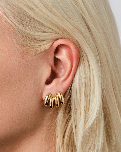 MINI FLORENCE EARRINGS - GOLD