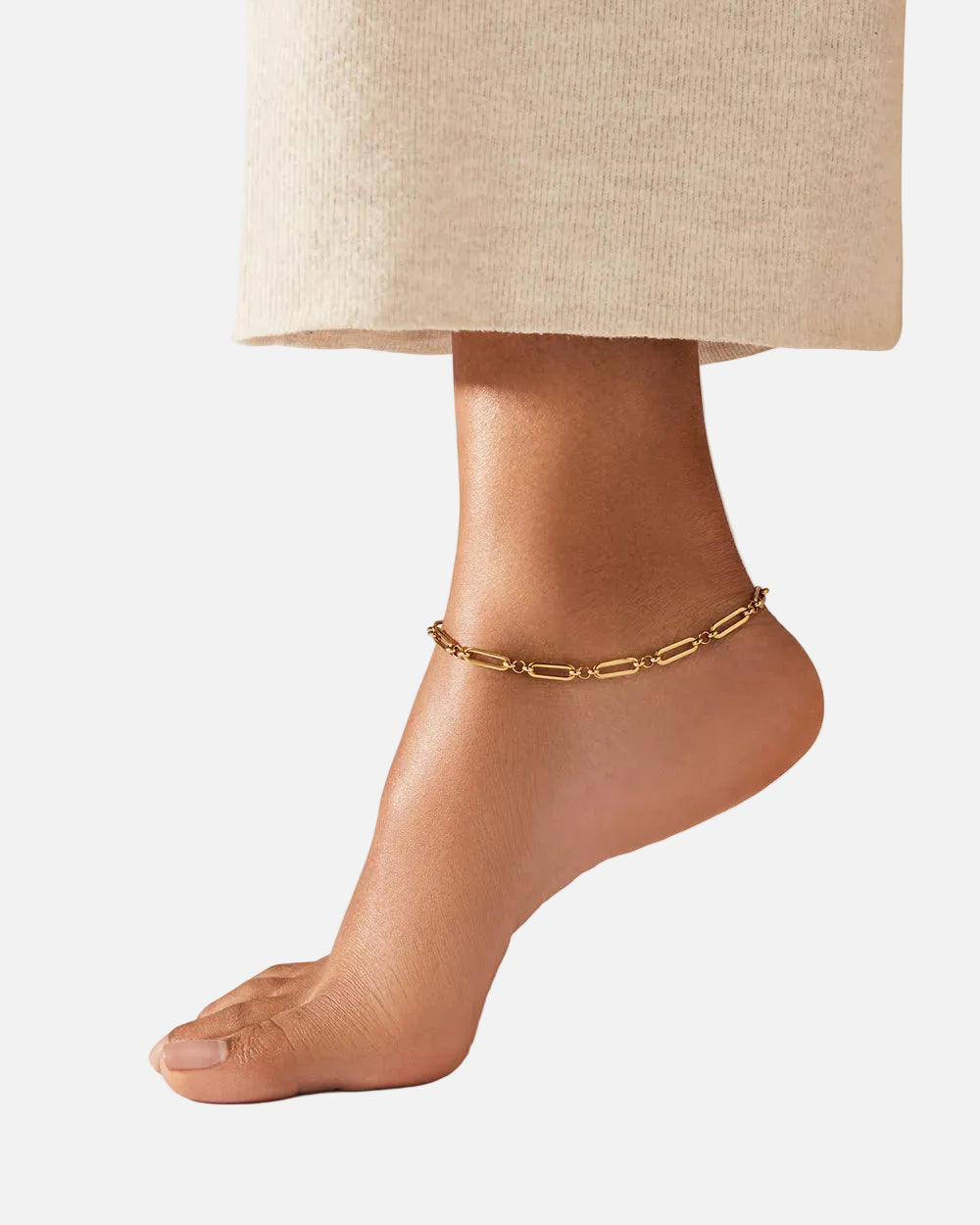 SLIM MERCER ANKLET - GOLD