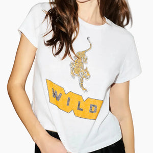 1950S BOXY TEE WILD - OPTIC WHITE