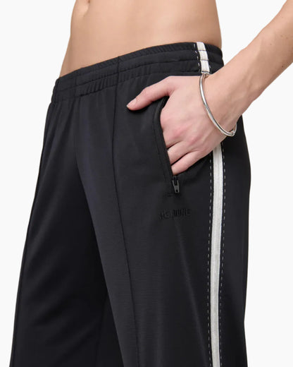 MEL TRACK PANT - BLACK WITH WHITE