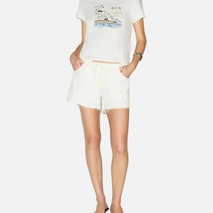 CLASSIC TEE SNOOPY HANG TEN - VINTAGE WHITE