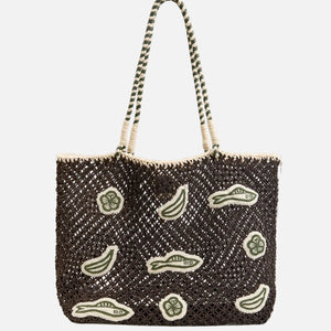 L'ETE TOTE - CHOCOLATE MULTI APPLIQUE