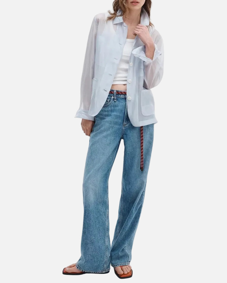 LOGAN WIDE LEG JEAN - LYON
