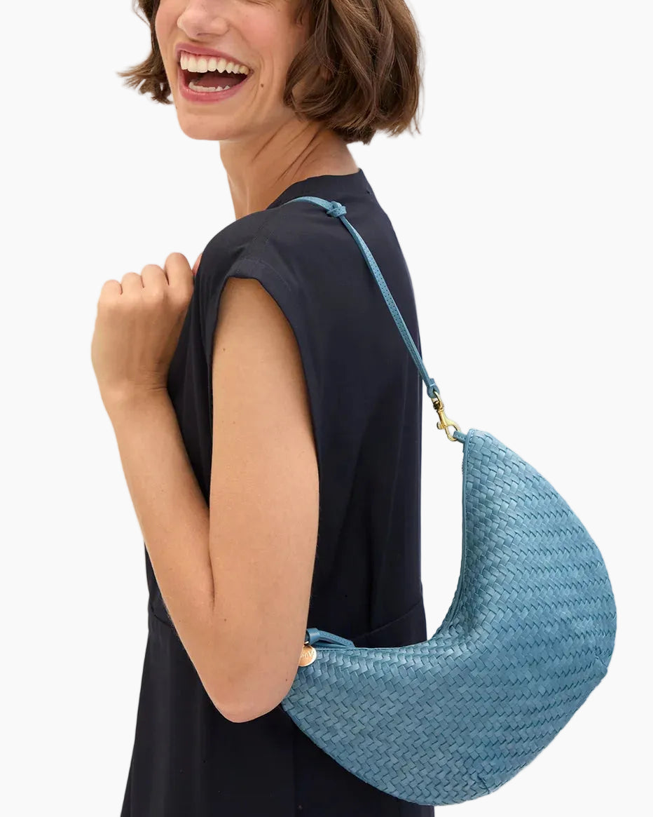 LUNE - DESERT BLUE WOVEN ZIG ZAG