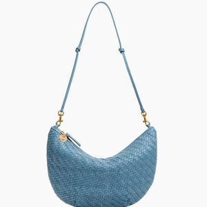LUNE - DESERT BLUE WOVEN ZIG ZAG