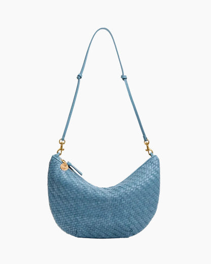 LUNE - DESERT BLUE WOVEN ZIG ZAG