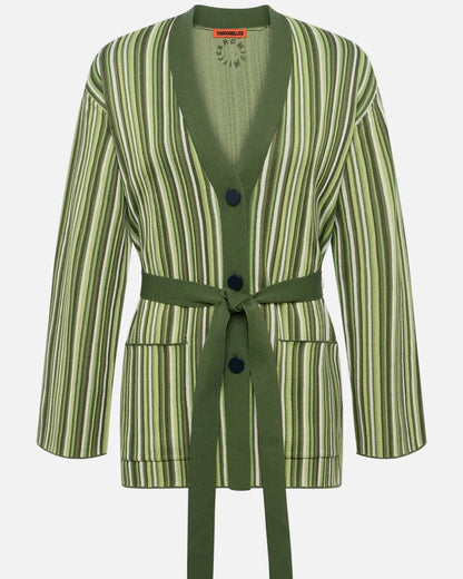 MAX BELTED CARDIGAN - LANDSCAPE