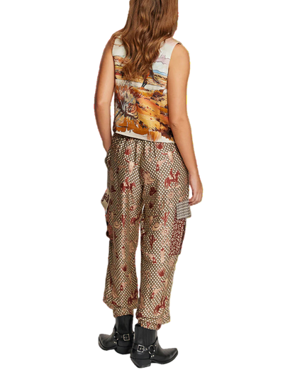 GIANNA CARGO PANTS - RODEO