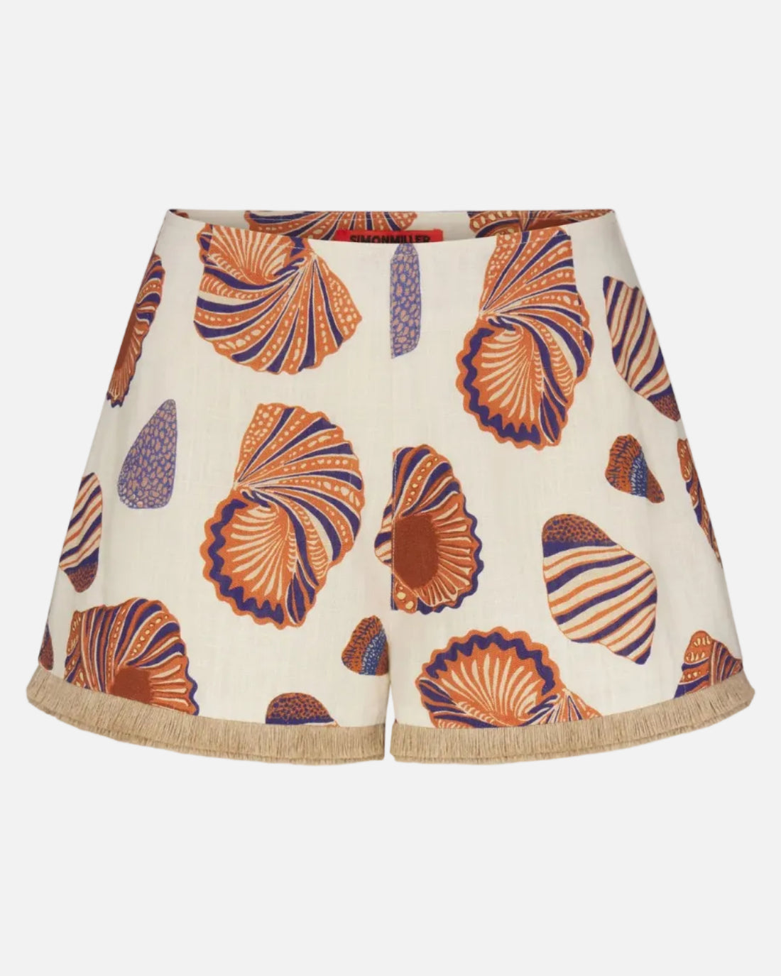 MINA FRINGE SHORT - NATURAL SHELL