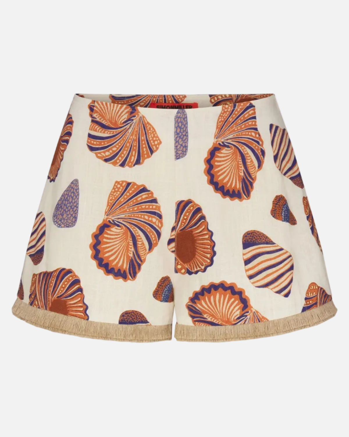 MINA FRINGE SHORT - NATURAL SHELL