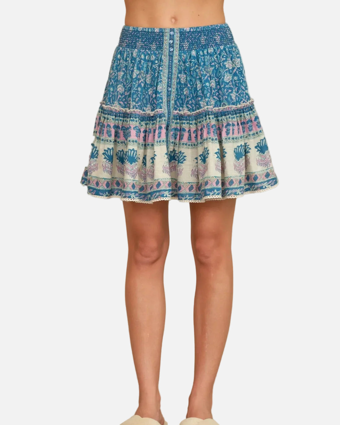 MYLA PRINT MINI SKIRT | MULTI