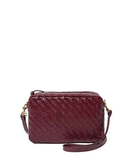 MARISOL WOVEN ZIG ZAG - CASSIS